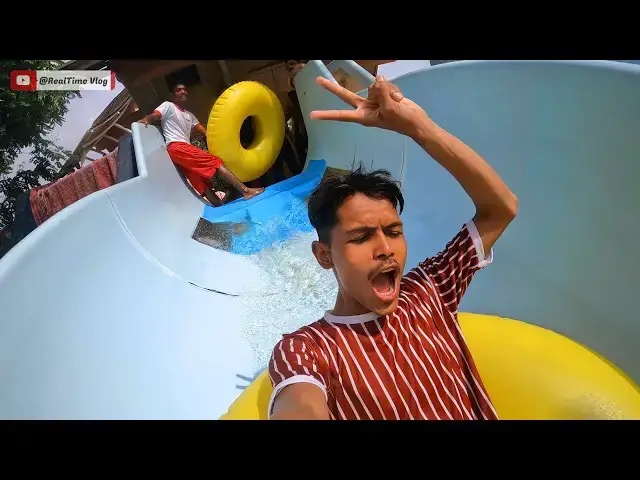 Video thumbnail for Tube Water Slide At Water Kingdom Mumbai - @AquaWaterPark