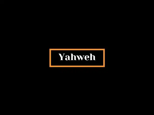 'Video thumbnail for Yahweh'