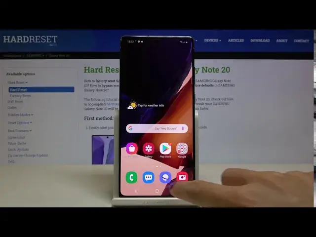 'Video thumbnail for How to Turn Off Running Apps in SAMSUNG Galaxy Note 20 – Turn Off Background Apps'