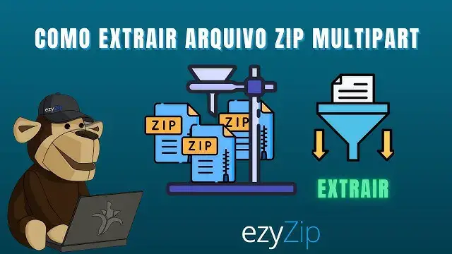 'Video thumbnail for Como Extrair Arquivos ZIP Multipartes Online (Z01, Z02, Z03 ...)'