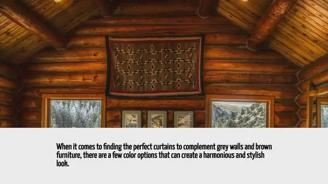 Video thumbnail for What Color Curtains Go With Grey Walls And Brown Furniture