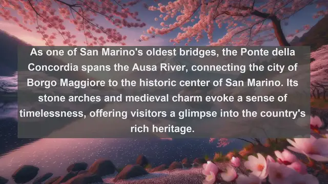 Video thumbnail for Bridging History: Top 10 Famous Bridges in San Marino