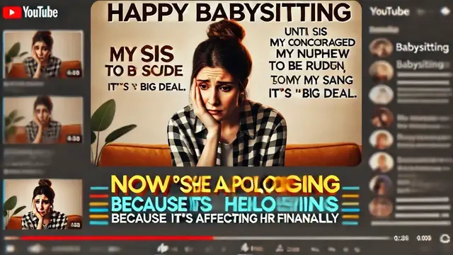 'Video thumbnail for Refused To Help Sis w Babysitting Anymore After She Encouraged Bullying Of My Disabled Son AITA'