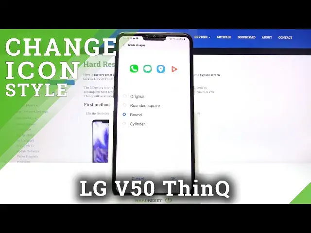 'Video thumbnail for How to Change Icon Shape on LG V50 ThinQ – Personalize Shortcuts'
