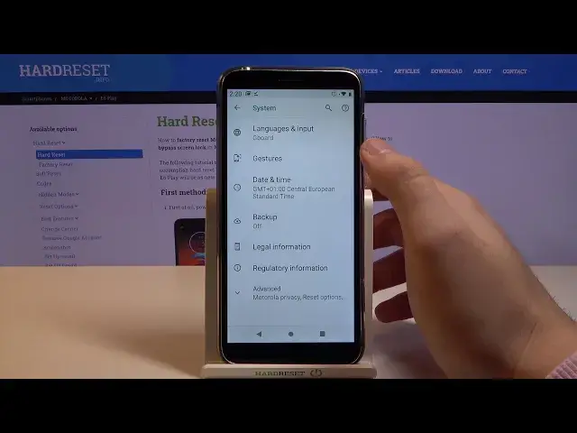 'Video thumbnail for How to Enter Text Correction Options in MOTOROLA Moto E6 Play – Open Text Correction Options'