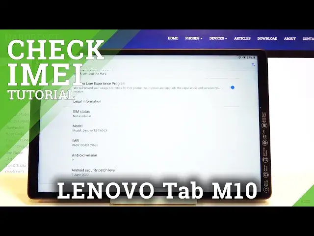 'Video thumbnail for How to Check IMEI & SN in LENOVO Tab M10 – Find Phone Info'