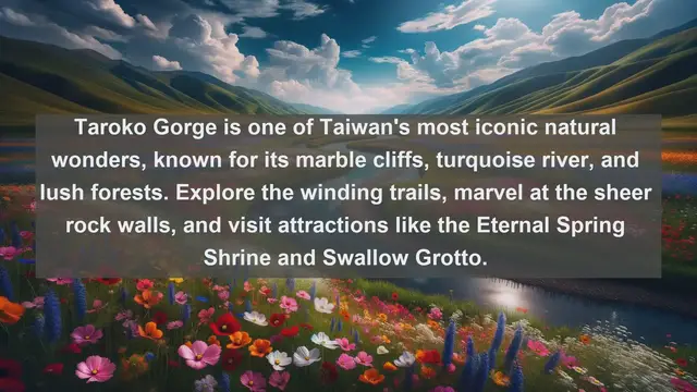 Video thumbnail for Discover Taiwan's Top 10 Must-Visit Landscapes: From Majestic Mountains to Stunning Coastlines