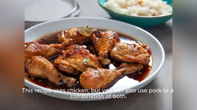 Video thumbnail for adobo recipe