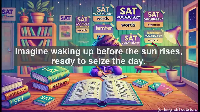 Video thumbnail for 5000 Must Know SAT Vocabulary - Betimes: The Power of Early Action in SAT Vocabulary