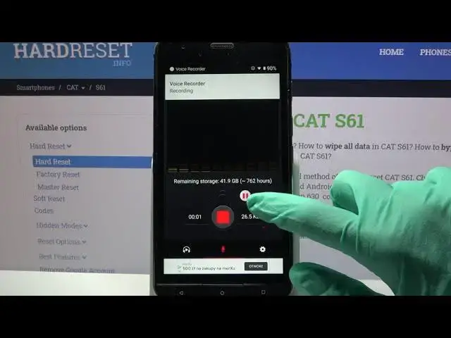 Video thumbnail for How to Record Sounds in CAT S61?