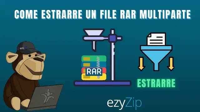 'Video thumbnail for Estrai file RAR divisi | Unisci RAR multiparte online (Guida pratica)'