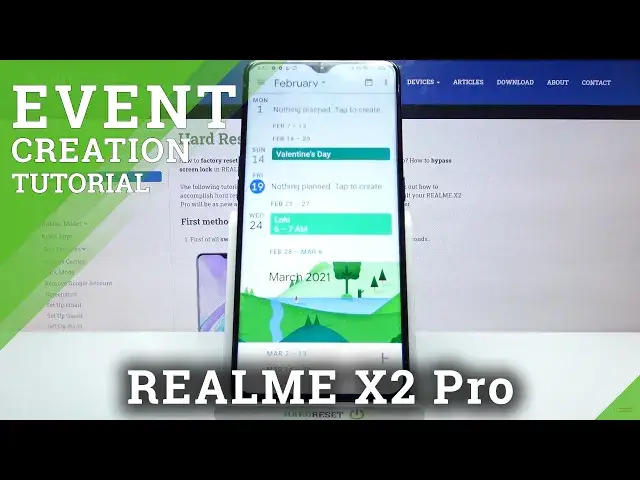 Video thumbnail for Add Event to Calendar Application – REALME X2 Pro