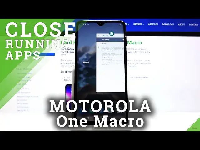Video thumbnail for How to Turn Off Background Apps in MOTOROLA One Macro – Close Running Apps