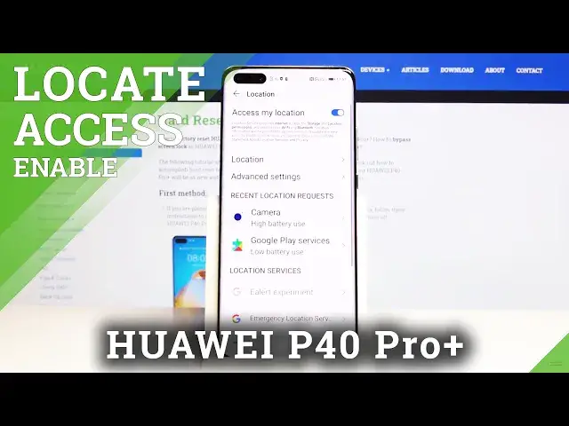 'Video thumbnail for How to Turn Off Device Location on HUAWEI P40 Pro+ – Location Settings'