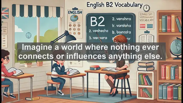 Video thumbnail for 1500 Must Know CEFR B2 Vocabulary - Understanding 'Interaction': Key Concept for B2 English Proficiency