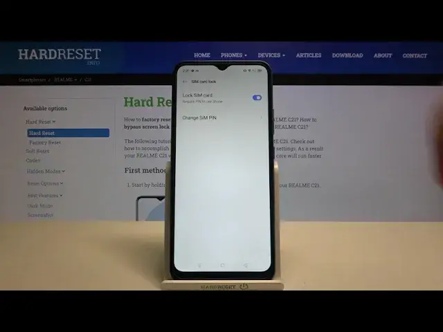 'Video thumbnail for How to Add SIM PIN in REALME C21 – Add PIN to SIM Card'