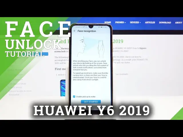 'Video thumbnail for How to Set Up Face Unlock in Huawei Y6 2019 - Enable Face Verification'