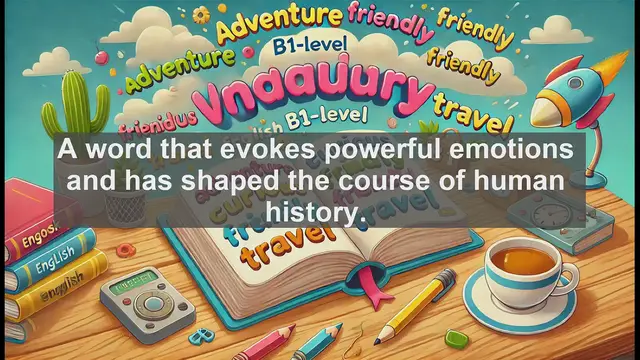 Video thumbnail for 2500 Must Know CEFR B1 Vocabulary - Understanding 'War': A B1 English Vocabulary Deep Dive