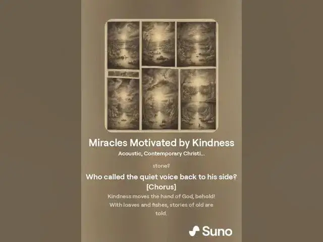 Video thumbnail for The Power of Kindness: Inspiring Song of Miracles