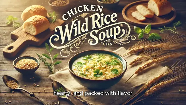 Video thumbnail for Chicken Wild Rice Soup