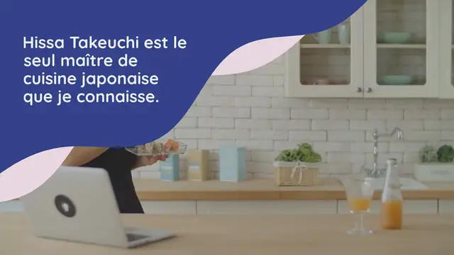Video thumbnail for Mon atelier de cuisine japonaise “spécial bentô” dans la cuisine de Hissa Takeuchi