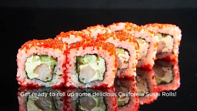 Video thumbnail for California Sushi Rolls Recipe