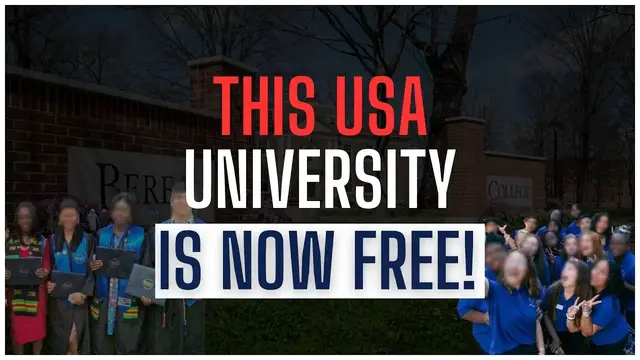Video thumbnail for This USA University is Free for all students