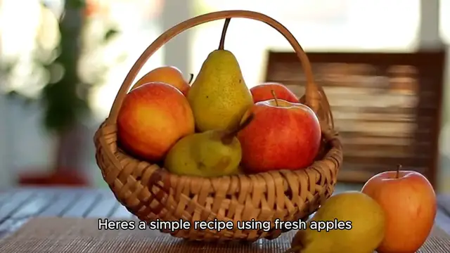 Video thumbnail for Homemade Applesauce Recipe