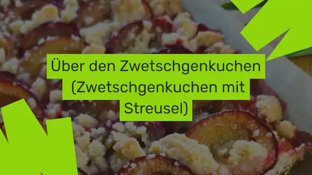 Video thumbnail for ZWETSCHGENDATSCHI (ZWETSCHGENKUCHEN MIT STREUSEL):