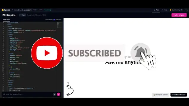 Video thumbnail for Deepseek V3.1 Just Dropped – The Ultimate Free AI Coding Tool!