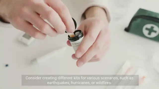 Video thumbnail for Creating Personalized Disaster Preparedness Kits
