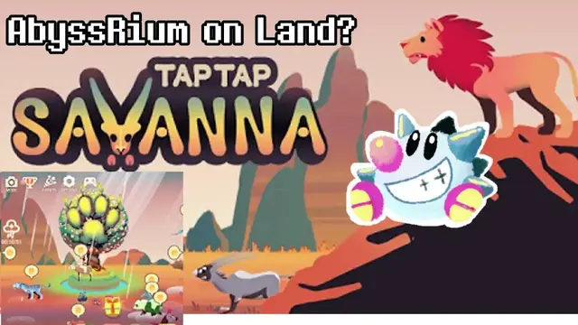 Video thumbnail for Let's Play Tap Tap Savanna | Land-based AbyssRium Clone