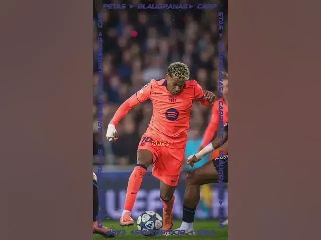 Video thumbnail for LAMINE HIZO ALGO QUE HACÍAN MESSI O NEYMAR EN SU MADUREZ FUTBOLÍSTICA