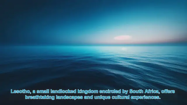 Video thumbnail for Exploring Lesotho: Top 10 Destinations Without a Train