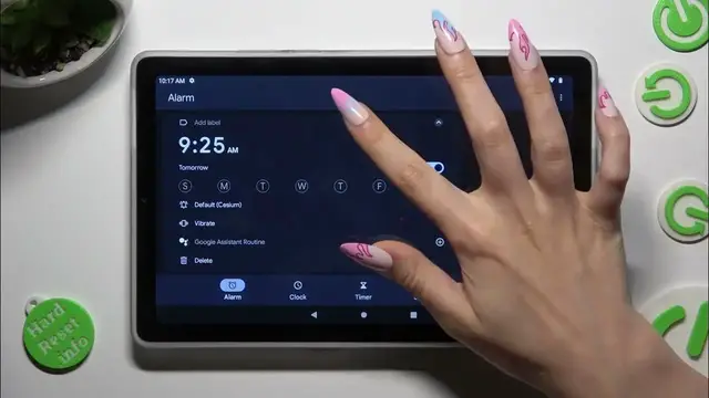 Video thumbnail for How To Set Up Alarm Clock On LENOVO TAB M9