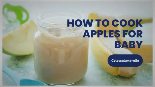'Video thumbnail for How to Cook Apples for Baby: 3 Simple methods'
