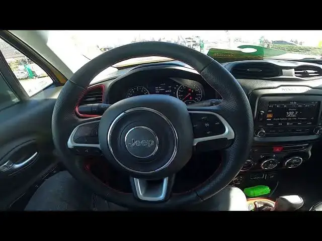 Video thumbnail for How to Find AUX Jack in Jeep Renegade ( 2014 - now )  - Connect Smartphone via AUX