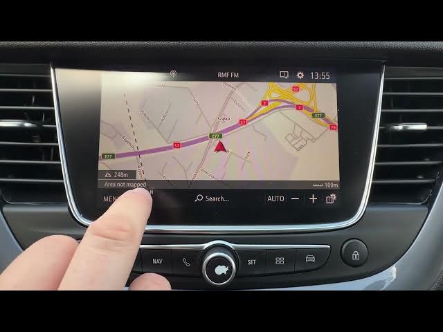 Video thumbnail for Opel Grandland X – How to Manage Map View