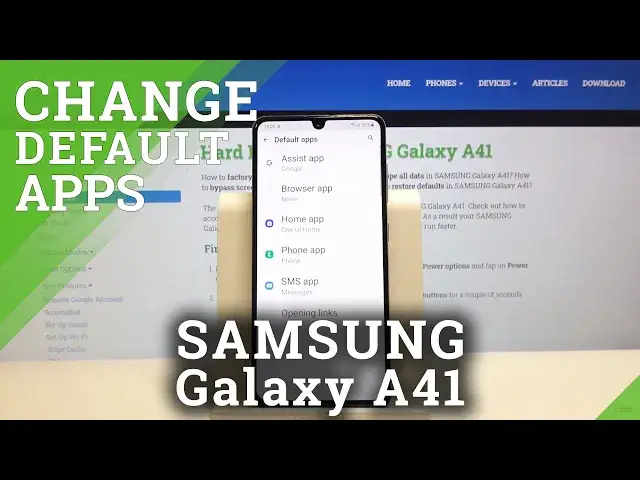 'Video thumbnail for How to Change Default App Settings in Samsung Galaxy A41 – Set Up Default Apps'