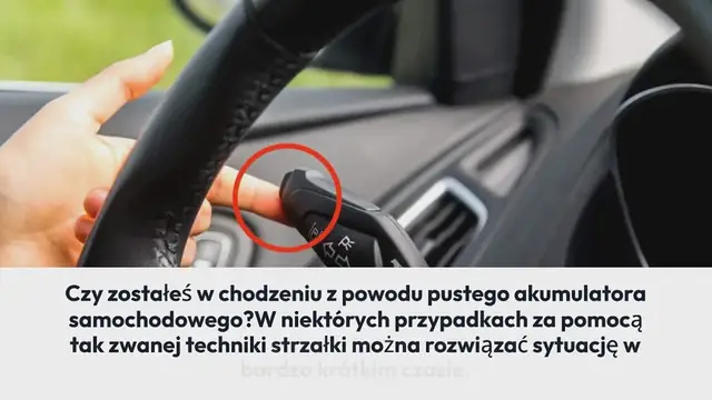 Video thumbnail for Niski poziom akumulatora samochodowego, metoda strzałki w 30 sekund rozwiązuje problem