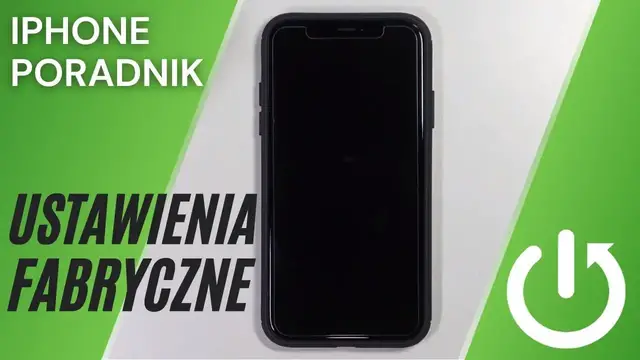 Video thumbnail for Jak przywrócić ustawienia fabryczne iPhone - zerowanie urządzenia iPhone
