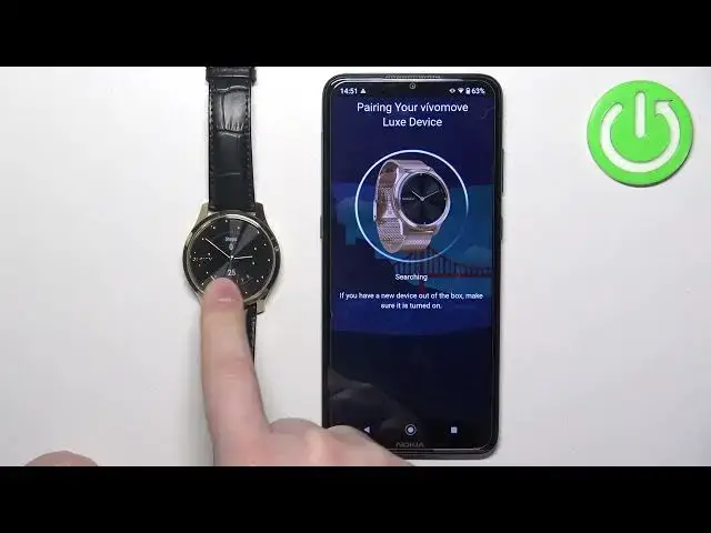 Video thumbnail for How to Pair GARMIN Vivomove Luxe With Android
