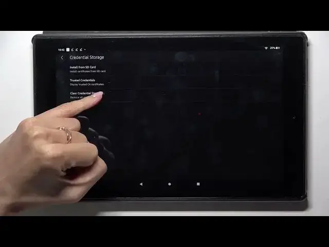 Video thumbnail for How to Clear Credentials on Amazon Fire HD 10?