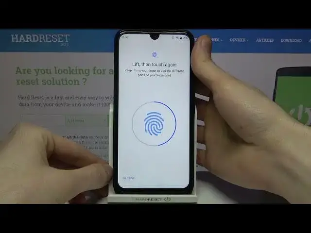'Video thumbnail for How to Set Up Fingerprint in Vivax Fly 6 - Use Fingerprint Screen Unlock Method'