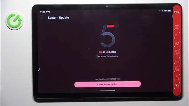 Video thumbnail for How To Check For Software Updates In TCL Tab 10L Gen 2