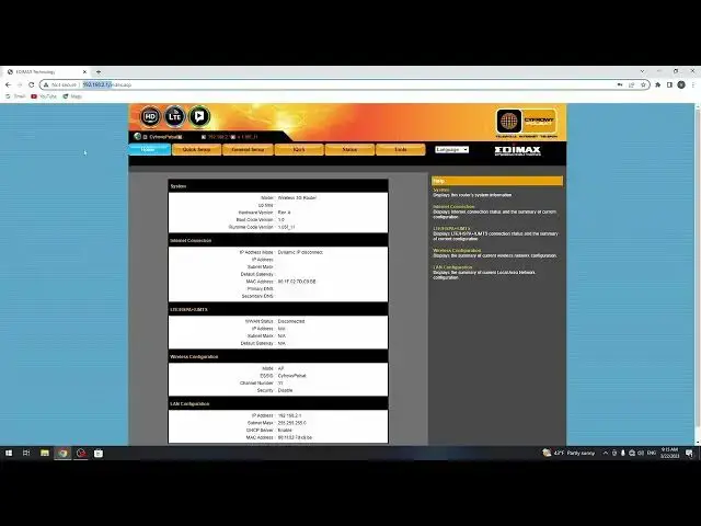 'Video thumbnail for How To Open WAN Settings on an EDIMAX LTE SIM Card Router Modem'