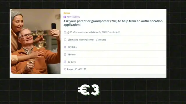 Video thumbnail for Earn €5 Every Ten Minutes - AI Micro Jobs