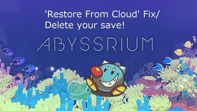 Video thumbnail for AbyssRium TapTap Fish: Cloud Restore From Cloud Fix/How to Delete your save