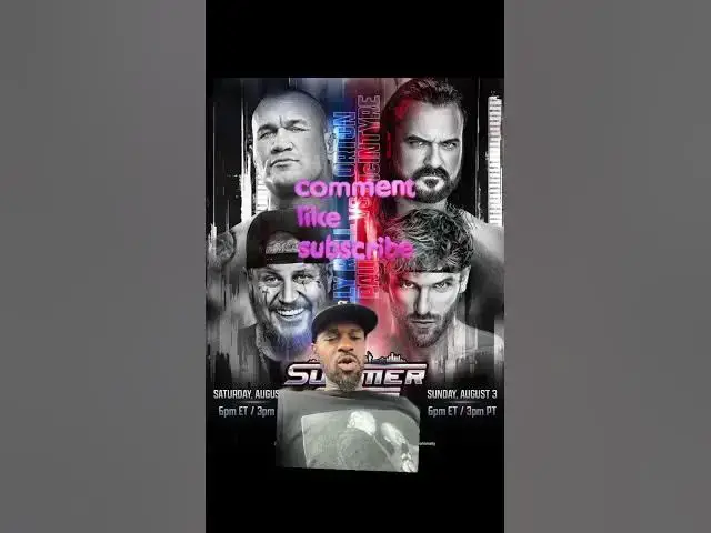 'Video thumbnail for Who do you think will win??? #wrestlingfromthe313 #wrestling #wwe #summerslam #fyp #foryou #youtube'