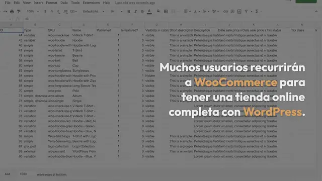Video thumbnail for Cómo usar WooCommerce para Exportar Productos